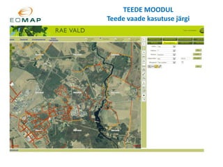 MUNITSIPAALMAADE MOODUL Ametniku tsoonMunitsipaalmaade otsing