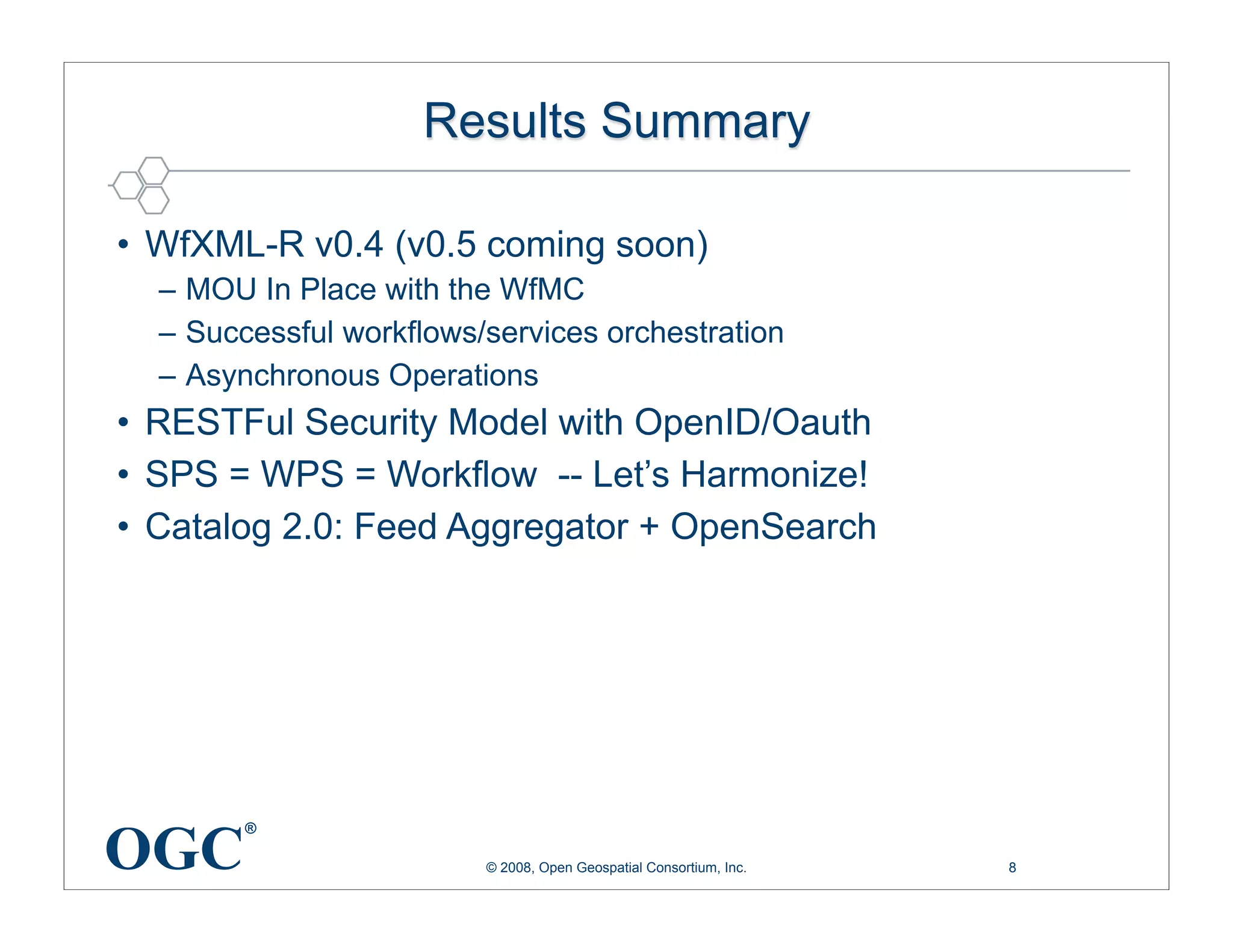 EO/NRE Interoperability Presentation