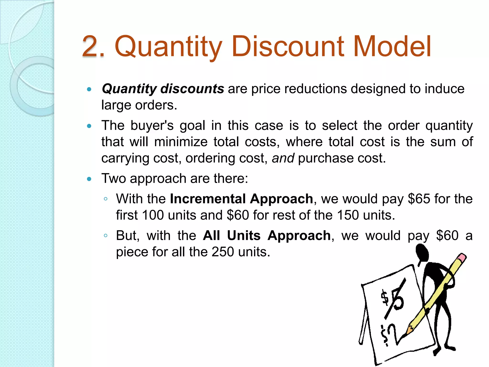 Economic Order Quantity Models | PPTX | Logistics | Business