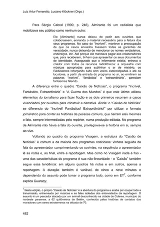 E o rádio