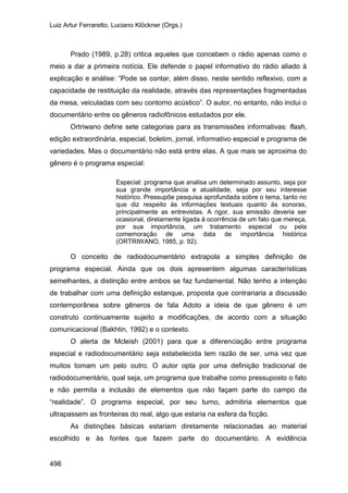 E o rádio