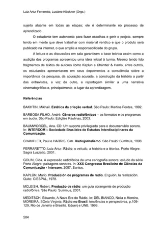 E o rádio