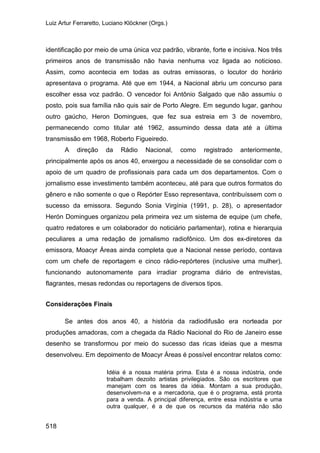 E o rádio