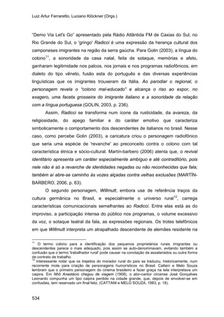 E o rádio
