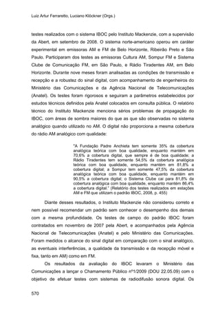E o rádio