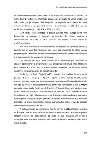 E o rádio