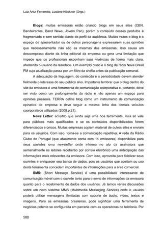 E o rádio