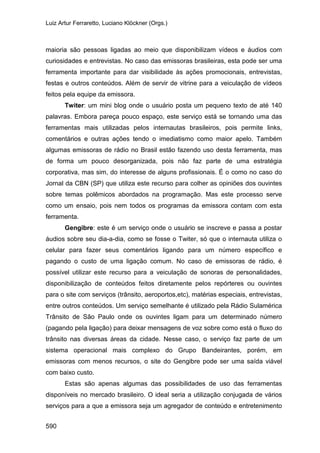 E o rádio