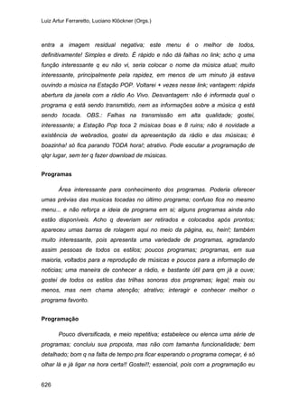 E o rádio
