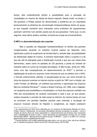 E o rádio