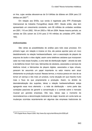 E o rádio