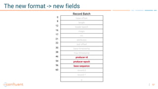 57
The new format -> new fields
 