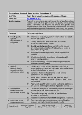 EOS Basic Account Works Level II.Teachicing and Training learning ...