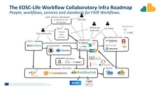 The EOSC-Life Workflow Collaboratory Infra Roadmap
People, workflows, services and standards for FAIR Workflows.
 