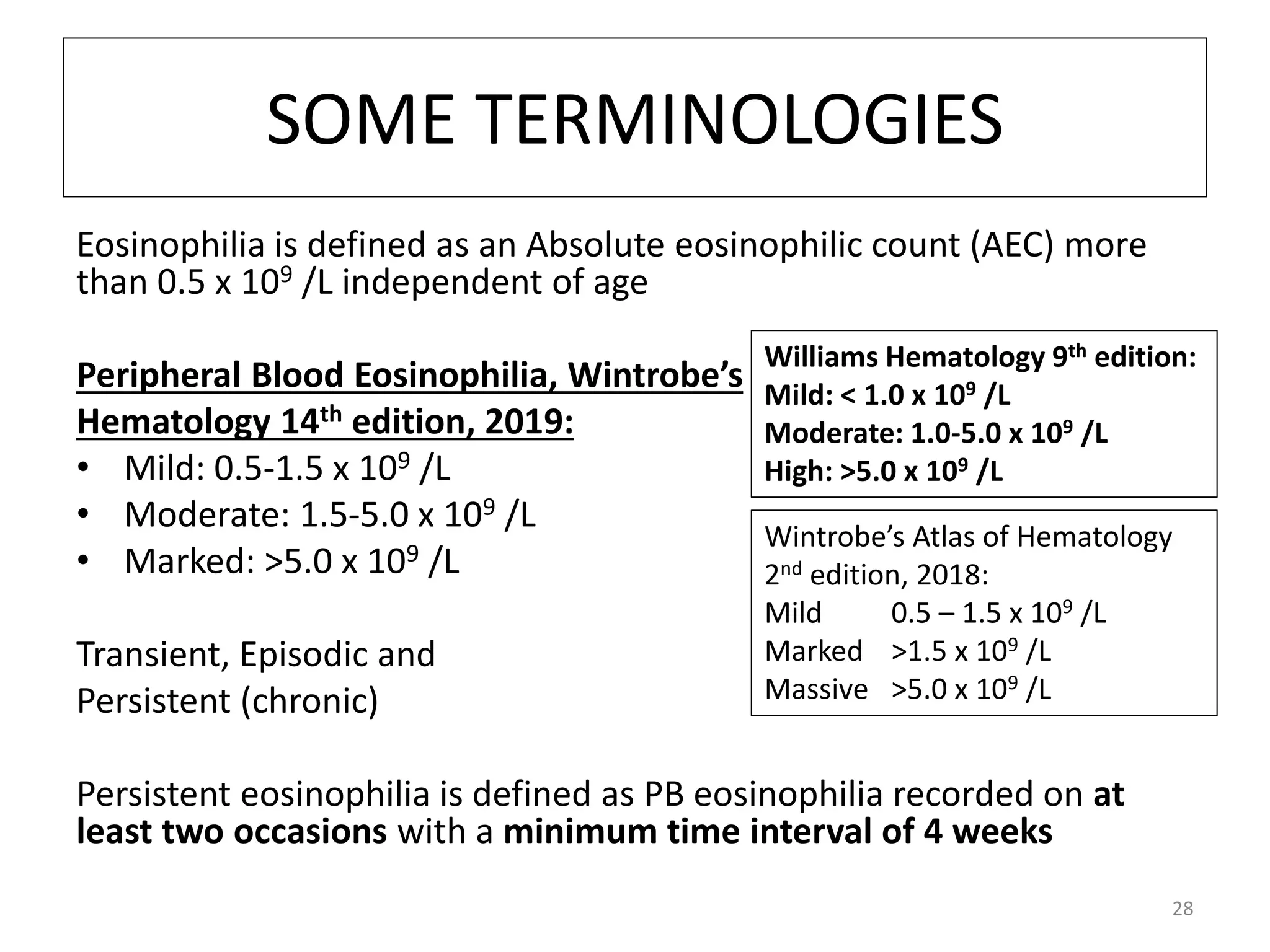 Eosinophilia | PPTX