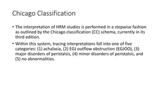 Esophageal diagnostics | PPTX