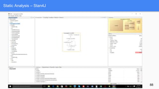 Static Analysis – Stan4J
88
 