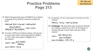 Practice Problems
Page 313
 