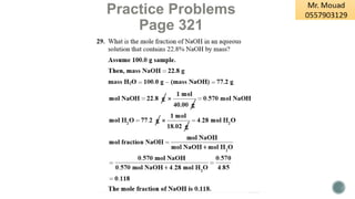 Practice Problems
Page 321
 