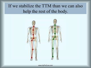 What is wrong with this picture.Plantarflexed talusAnterior deviation of cymaNavicular dropSustentaculum dropThis is not a “flat” foot look at the calcaneal inclination angle.Talotarsal subluxationwww.HyProCure.com