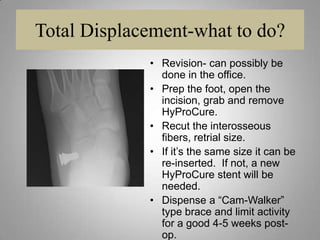 Do not remove any of the tissue.