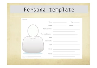 Persona template
 