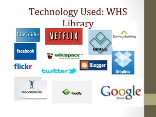 Technology Used: WHS
Library
 