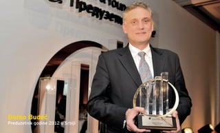 Darko Budeč
Preduzetnik godine 2012 u Srbiji
 