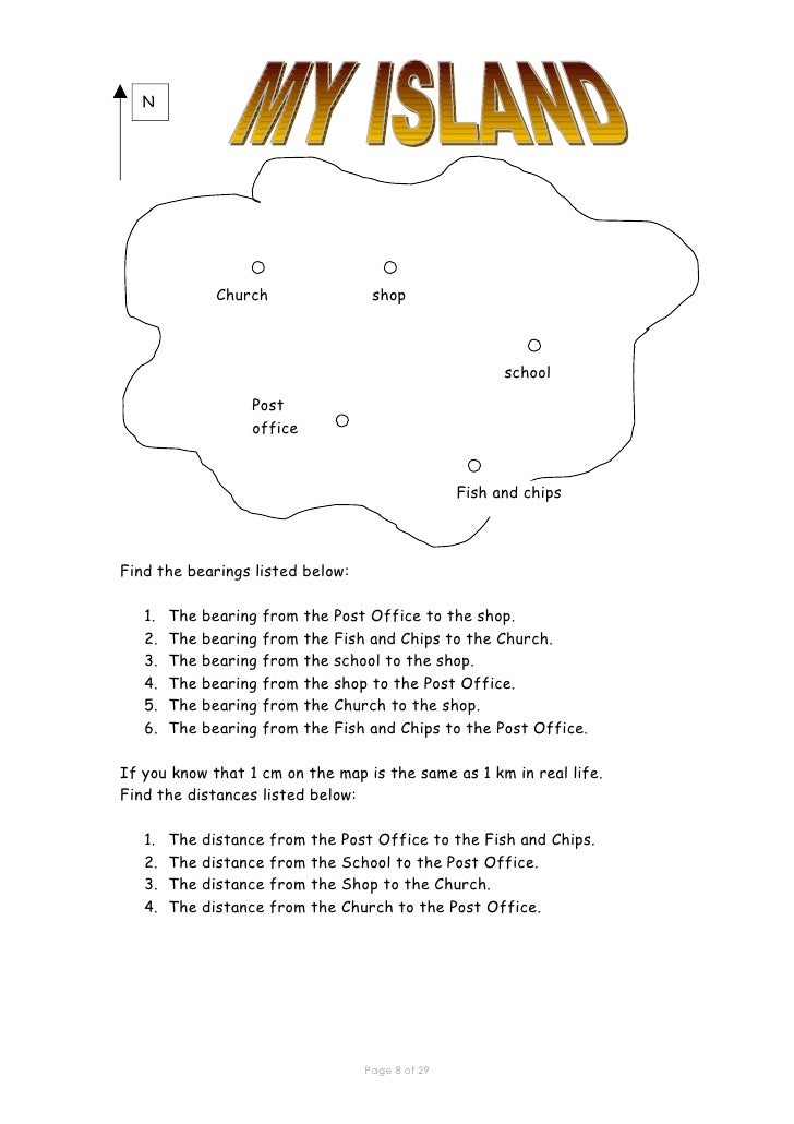 Printables Geography Skills Worksheets skills worksheets davezan geography davezan