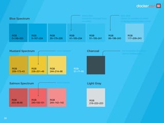 RGB
0–149–203
RGB
0–167–224
RGB
20–175–229
RGB
41–183–234
RGB
51–193–241
RGB
66–198–243
RGB
117–209–243
RGB
209–173–43
RGB
238–201–49
RGB
244–214–98
RGB
203–86-86
RGB
240-100-101
RGB
244–142–142
RGB
57–77–85
RGB
216–222–223
39
 