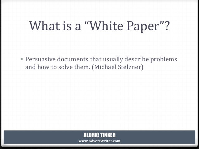 how to write a white paper how to write a white paper michael stelzner how to write a white paper how to write a white paper michael stelzner