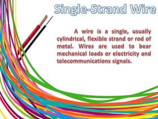 types of wire