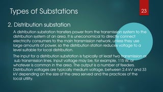 Comprehensive Overview of Electric Power Transmission and Substation ...