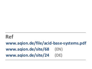 Ref
www.aqion.de/file/acid-base-systems.pdf
www.aqion.de/site/68 (EN)
www.aqion.de/site/24 (DE)
 