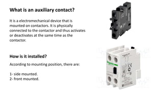 Auxiliary contacts | PPT