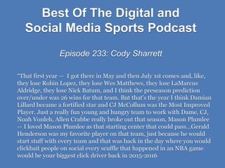 Episode 233 Snippets: Cody Sharrett of US Soccer | PPT