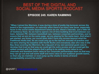 Episode 245 Snippets: Karen Ramming of TrackTown USA