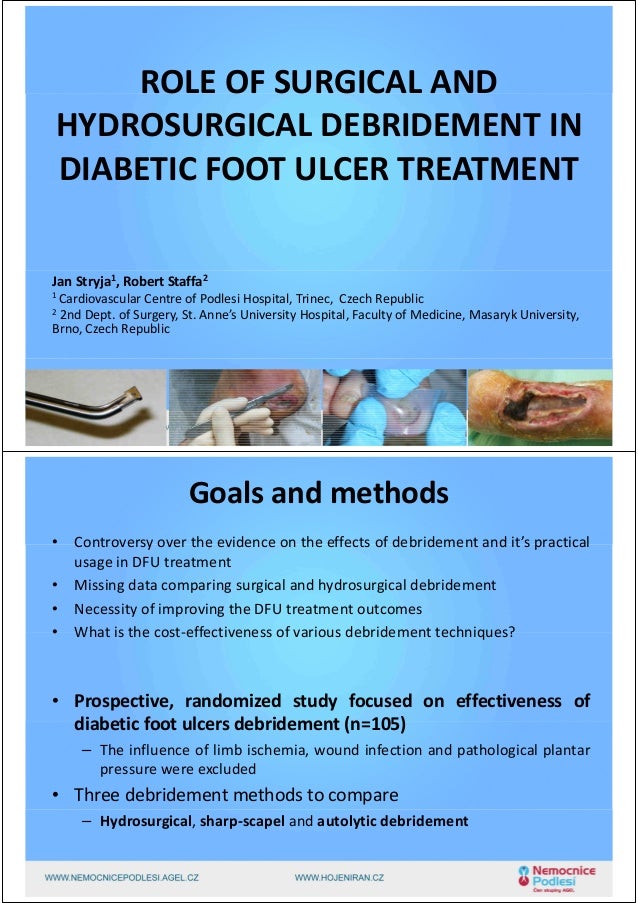 EWMA 2014 EP478 ROLE OF SURGICAL AND HYDROSURGICAL DEBRIDEMENT IN D…