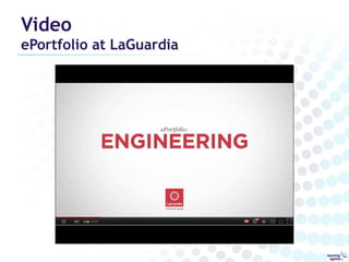 Video
ePortfolio at LaGuardia
 