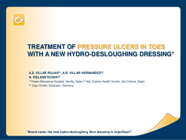 pressure treatment ulcers toes dressing ewma slideshare hydro