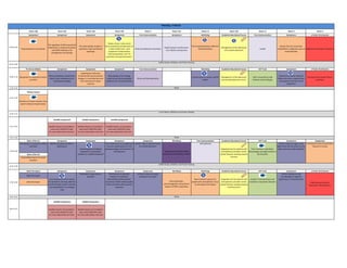 Monday, 3 March
Room 14B

Room 14A

Room 13B

Room 5

Room 21A

Room 12

Room 21B

Room 11

Room 2

Room 3

Symposium

Symposium

Symposium

Symposium

Free Communication

Symposium

Workshop

Academia Educational Course

Free Communication

Symposium

e-Poster Oral Session

Body experience and identity

The regulation of CNS-arousal and
wakefulness in affective disorders
and ADHD: Relevance for
pathogenesis and therapy

The meta-analytic studies in
psychiatry: Have we learned
anything?

Management of the depressed
and suicidal adolescent

Suicide

Pro & Con Debate

08:00-09:30

Room 14C

Symposium

Symposium

Symposium

Free Communication

Workshop

Academia Educational Course

ECP Track

What psychiatrists should know
about recent developments in
Psychopharmacology

Exploring the molecular,
functional and structural brain
changes in mood disorders and
their relevance for illness
outcome

Repurposing a fast strategy
towards new pharmacological
treatments for mental disorders

Stress and Psychosomatics

Cultural issues in women mental
health

Management of the depressed
and suicidal adolescent (cont.)

EECP conversations with
Professor Dinesh Bhugra

Academia Educational Course

ECP Track

Shades of pain: Cultural and
liaison-psychiatric perspectives on
Child and Adolescent Psychiatry
a major health issue - joint
symposium of Epa sections
"cultural psychiatry" and "Clpsychiatry and psychosomatics"

Health Systems' performance:
Euro-Atlantic perspectives

The Young Researchers Addiction
Award Workshop

Results from EU consortium
moodinflame: Integrative view on Addiction and Geriatric Psychiatry
mood disorders

Coffee Break, Exhibition and Poster Viewing
09:30-10:00

10:00-11:30

Did genetics in psychiatry hold its
promise?

Symposium
Treatments in sexual medicine:
What to do when a patient does
not respond to the first line of
treatment?

e-Poster Oral Session

Therapy and Consultant liaison
psychiatry

Break

11:30-11:45

Plenary Lecture
11:45-12:30

Genetics of human memory: from
gene hunting to drug discovery

Lunch Break, Exhibition and Poster Viewing
12:30-13:15

Satellite Symposium

Satellite Symposium

Satellite Session not included in
main event CME/CPD credit
For more information click here

13:15-14:45

Satellite Symposium
Satellite Session not included in
main event CME/CPD credit
For more information click here

Satellite Session not included in
main event CME/CPD credit
For more information click here

Symposium
Mental and physical health in
adolescence

Symposium

Break

14:45-15:00

State of the Art
Intervention in alcoholism: When
and how?

Improving pharmacological
treatments: Personalized
medicine or stratified medicine?

15:00-16:30

State of the Art

Symposium
Symposium
The involvement of microglia and Gender: Risk or resilience factor
immune-related proteins in the
for mental disorders?
pathophysiology and treatment of
schizophrenia

Workshop

Free Communication
Schizophrenia

Integrated care for patients with
From trainees to specialists:
schizophrenia and other severe CRoomenges and opportunities in
mental illnesses: working towards
the transition
recovery

Tackling mental health-related
exclusion from the labour market

Social determinants of mental
disorders

Symposium
Symposium
Patient needs and rights in the Framing the future of psychiatric
light of the UN convention on the
research in Europe
rights of persons with disabilities

Coffee Break, Exhibition and Poster Viewing
16:30-17:00

Meet the Expert

Symposium

Meet the Expert
17:00-18:30

Meet the Expert

Symposium
Prevention of depression is
possible!

Joint symposium of the section
for alcoholism and drug addiction
and the forensic section: Internet,
sex and addiction: An unhappy
triad

Symposium
Is there a future for social
psychiatry in Europe?

Workshop

Pharmacokinetic,
pharmacogenetic and practical
aspects of TDM in psychiatry

Break

18:30-18:45

Satellite Symposium

18:45-20:15

Symposium
Effectiveness of stimulant
treatment in attentiondeficit/hyperactivity disorder:
Functional, health-related quality
of life and health utility outcome
measures

Satellite Symposium

Satellite Session not included in
main event CME/CPD credit
For more information click here

Satellite Session not included in
main event CME/CPD credit
For more information click here

Workshop

Academia Educational Course

ECP Track

New treatment options for
Integrated care for patients with eHealth in the prevention and
people with schizophrenia: Focus schizophrenia and other severe treatment of psychotic disorders
on stimulation techniques
mental illnesses: working towards
recovery (cont.)

Symposium
Clinical implications and
neurobiology of cognitive
dysfunction in mood disorders

e-Poster Oral Session

Childhood and Geriatry,
Depression, Miscellaneous

 