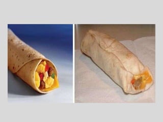 Publicidade vs realidade