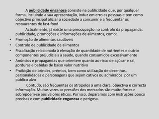 Publicidade vs realidade