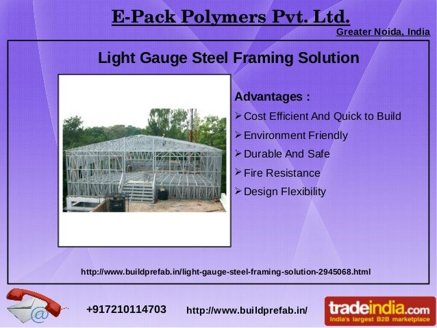Light Gauge Steel Framing Suppliers LGSF Manufacturers 