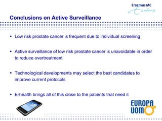 Active Surveillance for Prostate Cancer | PDF
