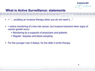 Active Surveillance for Prostate Cancer | PDF