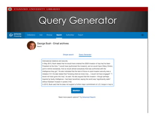 Query Generator
 