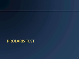 Prolaris Test Example Personalized medicine in prostate cancer care | PDF