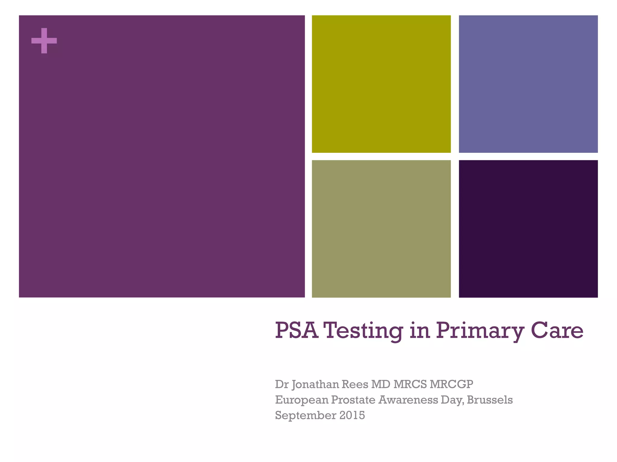 PSA Testing in Primary Care | PDF