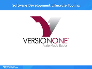 Software Development Lifecycle Tooling

 